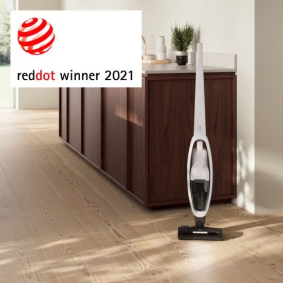 Вертикална Безкабелна Прахосмукачка 2 в 1 Electrolux Series 500 ES52CB18SH, Бяла
