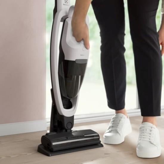 Вертикална Безкабелна Прахосмукачка 2 в 1 Electrolux Series 500 ES52CB18SH, Бяла