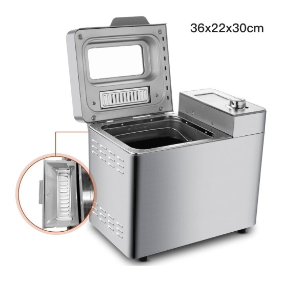 Хлебопекарна с 25 Програми и LCD Дисплей Nictemaw 5452 