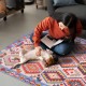 Правоъгълно Килимче с Ориенталски Дизайн NETLINE HOME 60x90 см 