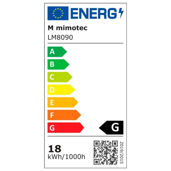 Таванен Вентилатор M Mimotec LM8090 - 40W, 132см, Бял