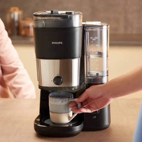 Кафеавтомат за Шварц Кафе Philips HD7900/50, 1.25L 