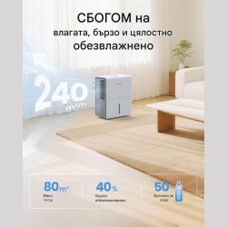Влагоуловител Newentor ND-25LS - 25L/24 ч, за Помещения до 80 м²