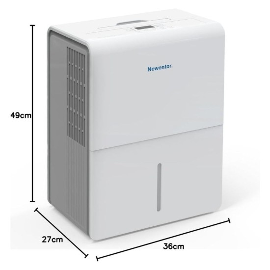 Влагоуловител Newentor ND-25LS - 25L/24 ч, за Помещения до 80 м²