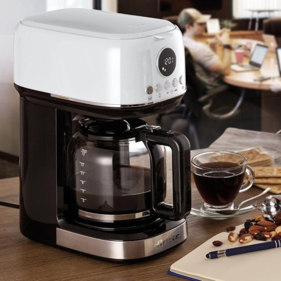 Кафемашина за Шварц Кафе с LCD Дисплей Ariete 1396 – до 15 чаши, 800 W
