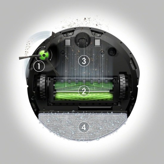 Робот Прахосмукачка iRobot Roomba Combo i5+ i5572