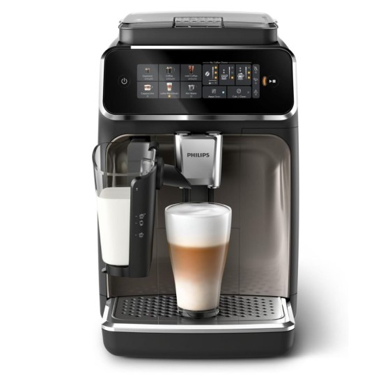 Кафеавтомат със Система LatteGo и Тъч Дисплей Philips 3300 EP3347/90