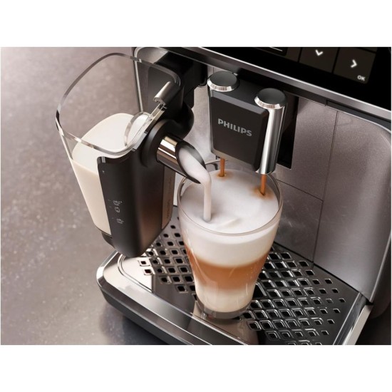 Кафеавтомат със Система LatteGo и Тъч Дисплей Philips 3300 EP3347/90