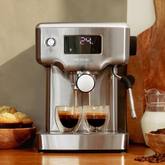 Кафемашина Cecotec Power Espresso 20 Barista Compact – 20 bar, 1.8л