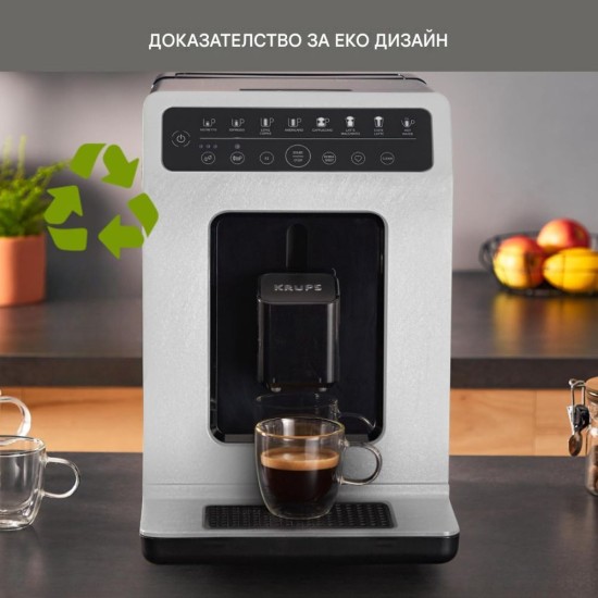 Кафеавтомат KRUPS Evidence Eco-Design EA897, 1450 WA