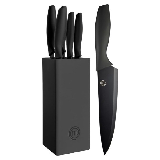 Комплект Ножове от 5 Части и Поставка MasterChef Essential