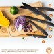 Комплект Ножове от 5 Части и Поставка MasterChef Essential