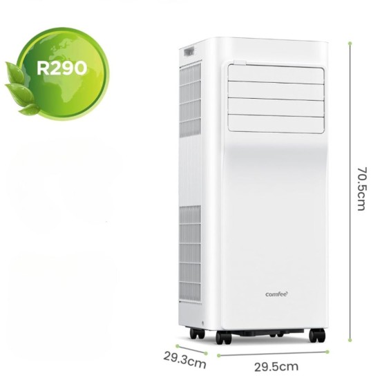 Мобилен Климатик Comfee Breezy Cool Pro 2.0 - 7000BTU, 790W, Бял