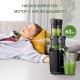 Бавнооборотна Сокоизстисквачка с Широк Отвор за Цели Плодове AMZCHEF, 200 W