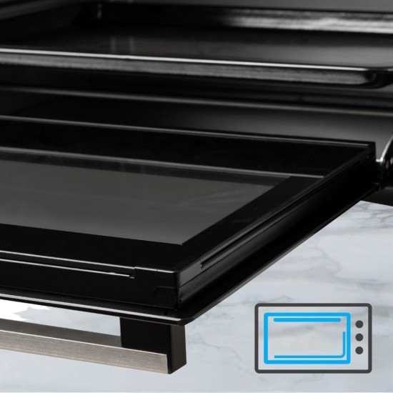 Мини Фурна с Грил и 5 Функции за Готвене OptimumX, 2200W, 60L