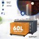 Мини Фурна с Грил и 5 Функции за Готвене OptimumX, 2200W, 60L