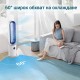 Вентилатор Кула баз Перки с 24 Скорости и Таймер YAZEKY BW-302Y – 97 см, Бял