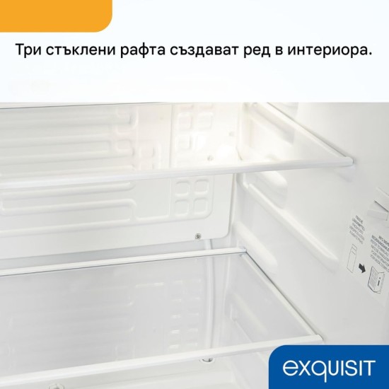 Мини Хладилник Exquisit KS585-V-091E - 75л, Черен