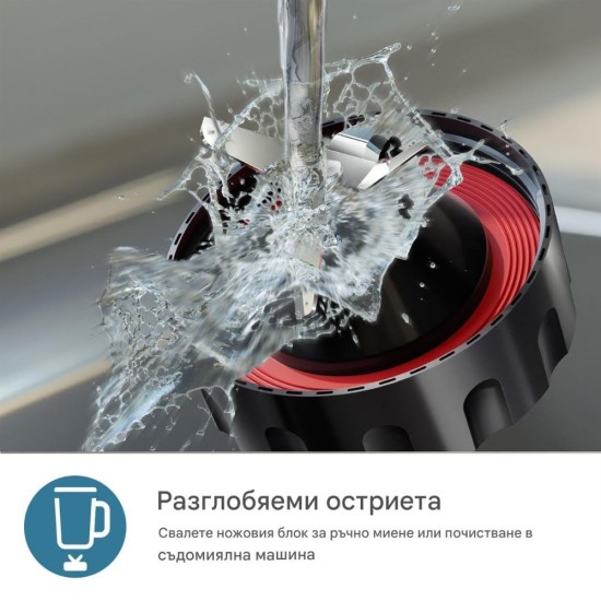 Кухненски Блендер Philips HR3020/20 Series 5000, 1000 W, 2L