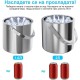 Термоизолирана Кофа за Лед с Двойна Стена GMGXX –  2L, Неръждаема Стомана
