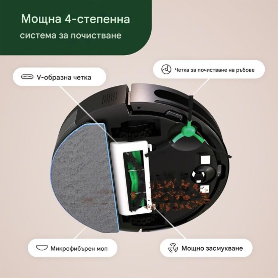 Робот Прахосмукачка с Моп iRobot Roomba Combo Y0110