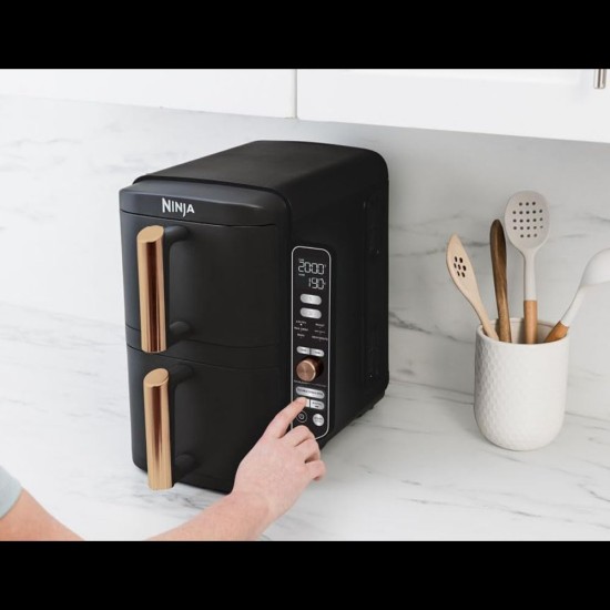 Еър Фрайър с Две Зони и 6 Функции за Готвене Ninja SL400EUCP, 9.5L