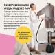Уред за Гладене с Пара Fridja F1200 – 2200W, 3л, Бял