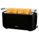 Тостер за 4 Филии Хляб Clatronic TA 3802 - 1400W, Черен