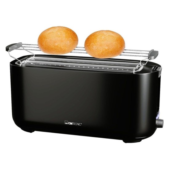 Тостер за 4 Филии Хляб Clatronic TA 3802 - 1400W, Черен