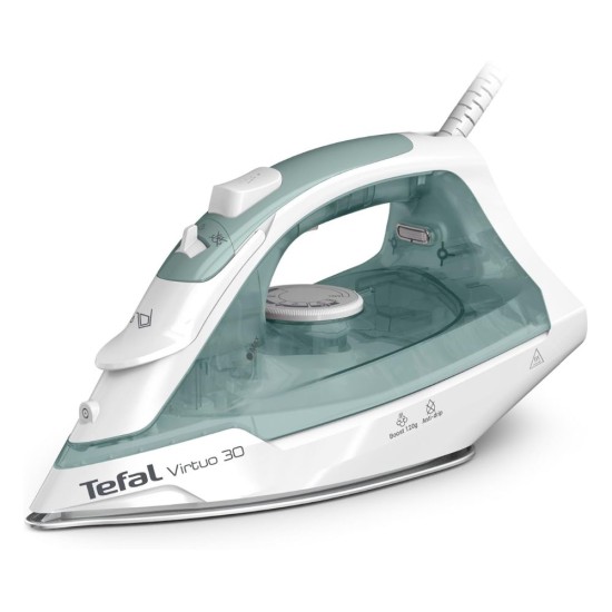 Мощна Парна Ютия с Керамична Плоча Tefal Virtuo 30 FV2C42E0 2000W