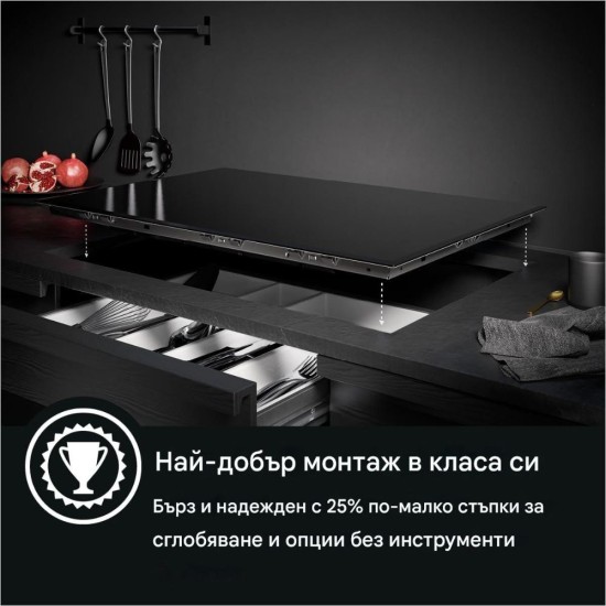 Индукционен Котлон с 4 Зони AEG TO84IA0FXB