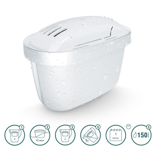 Комплект от 6 Броя Филтри за Пречистване на Вода Brita Maxtra+