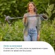 Акумулаторен Тример за Трева Gardena EasyTrim 25/18V 14704-55 - 25.8см, Сив