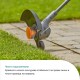 Акумулаторен Тример за Трева Gardena EasyTrim 25/18V 14704-55 - 25.8см, Сив