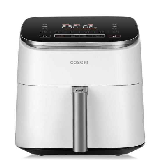 Еър Фрайър Cosori TurboBlaze CAF-DC601-WEU - 1725W, 6л, Бял