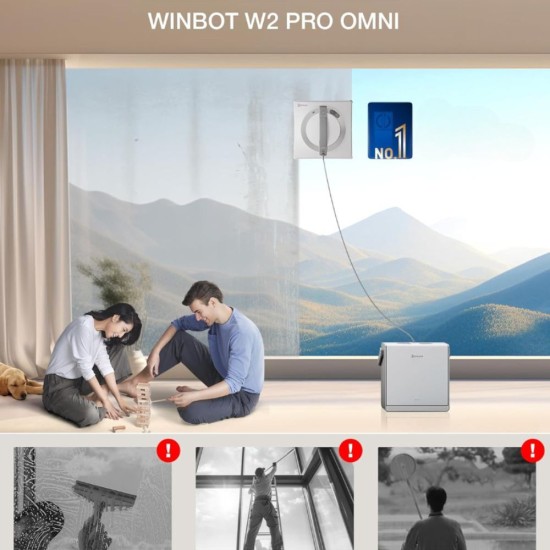 Робот за Почистване на Прозорци ECOVACS WINBOT W2 PRO OMNI