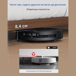 Робот Прахосмукачка ECOVACS DEEBOT T50 PRO Omni - 15000Pa, Черен