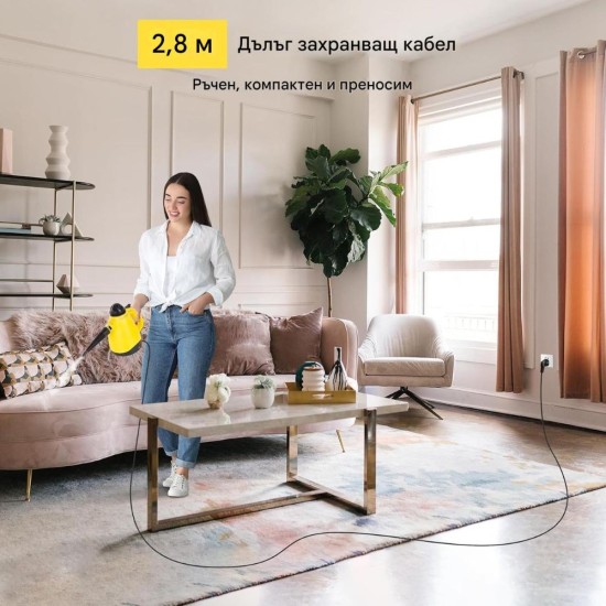 Компактна Парочистачка Todeco T-1, 3.5 bar, 450 мл