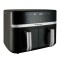 Еър фрайър с Две Кошници Russell Hobbs Satisfry 27681-56 - 2800W, 9л, Черен
