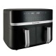 Еър фрайър с Две Кошници Russell Hobbs Satisfry 27681-56 - 2800W, 9л, Черен
