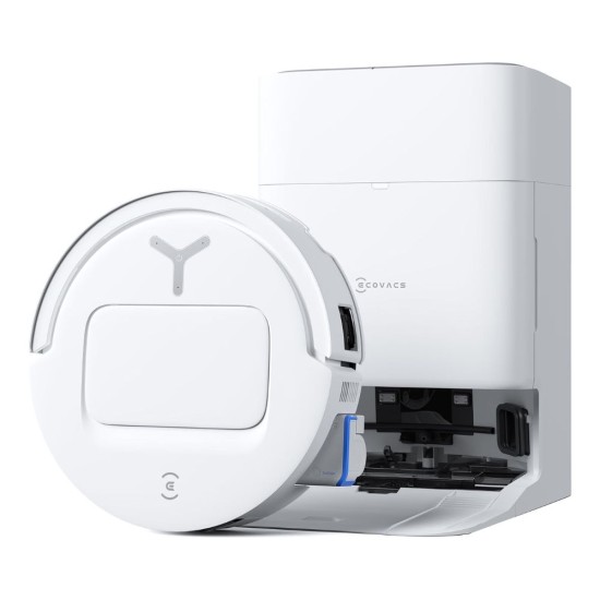 Робот Прахосмукачка ECOVACS Deebot T80 Omni - 18000Pa, Бял