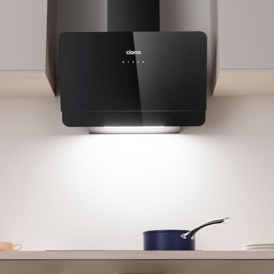 Кухненски Аспиратор CIARRA CBCB6765C, 60 см, 580 м³/ч, Черен