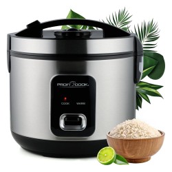 Уред за Готвене на Ориз ProfiCook PC-RK 1285 - 700W, 3кг, Инокс