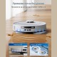 Робот Прахосмукачка с Автоматична Станция ECOVACS DEEBOT T30C OMNI – 20000Pa, Бял