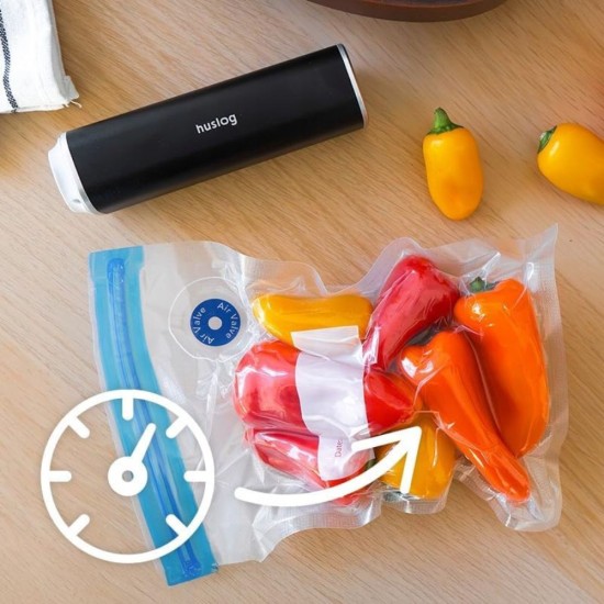 Вакуум Помпа за Вакуумиране на Храна Huslog HUS1021 USB-C, -65 kPa