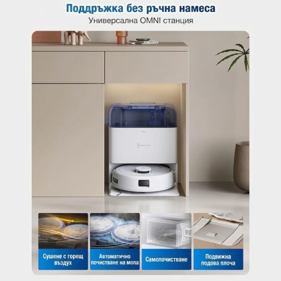 Компактен Робот Прахосмукачка ECOVACS DEEBOT Mini - 9000Pa