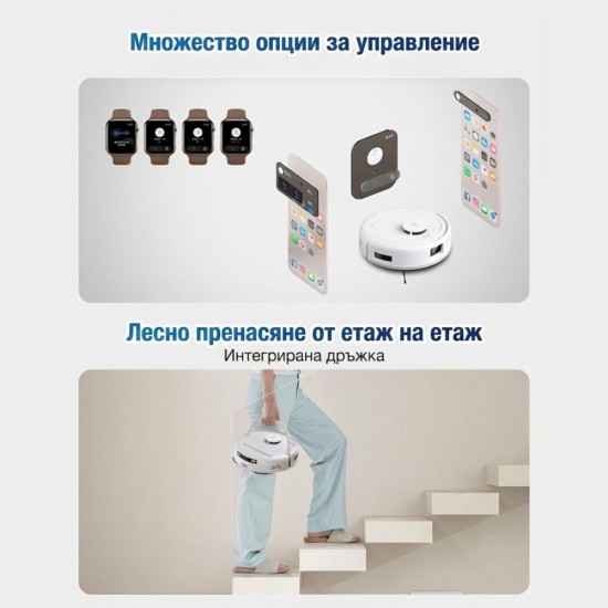 Компактен Робот Прахосмукачка ECOVACS DEEBOT Mini - 9000Pa