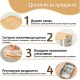 Кутия за Храна от Неръждаема Стомана VINATO - 1000мл, Сребрист