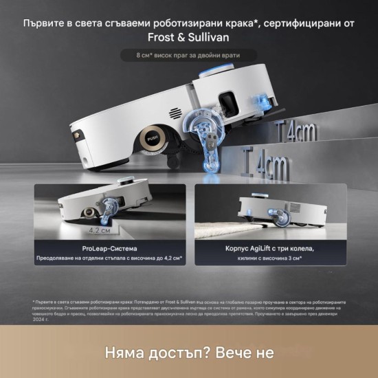 Робот Прахосмукачка Dreame Aqua10 Ultra Roller Complete – Впечатляваща Мощност и Безупречно Почистване