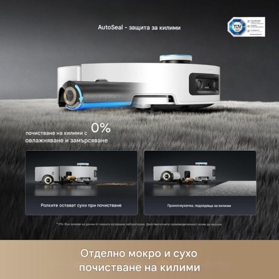 Робот Прахосмукачка Dreame Aqua10 Ultra Roller Complete – Впечатляваща Мощност и Безупречно Почистване